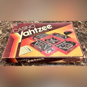 Vintage Casino Yahtzee the High-Rolling Dice Game